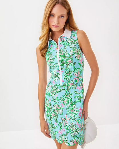 UPF 50+ Luxletic Kathy Scallop Dress | Lilly Pulitzer Women|Dresses|Active