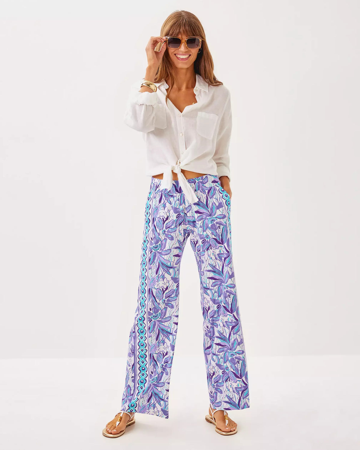 32" Bal Harbour Palazzo Pant | Lilly Pulitzer Women