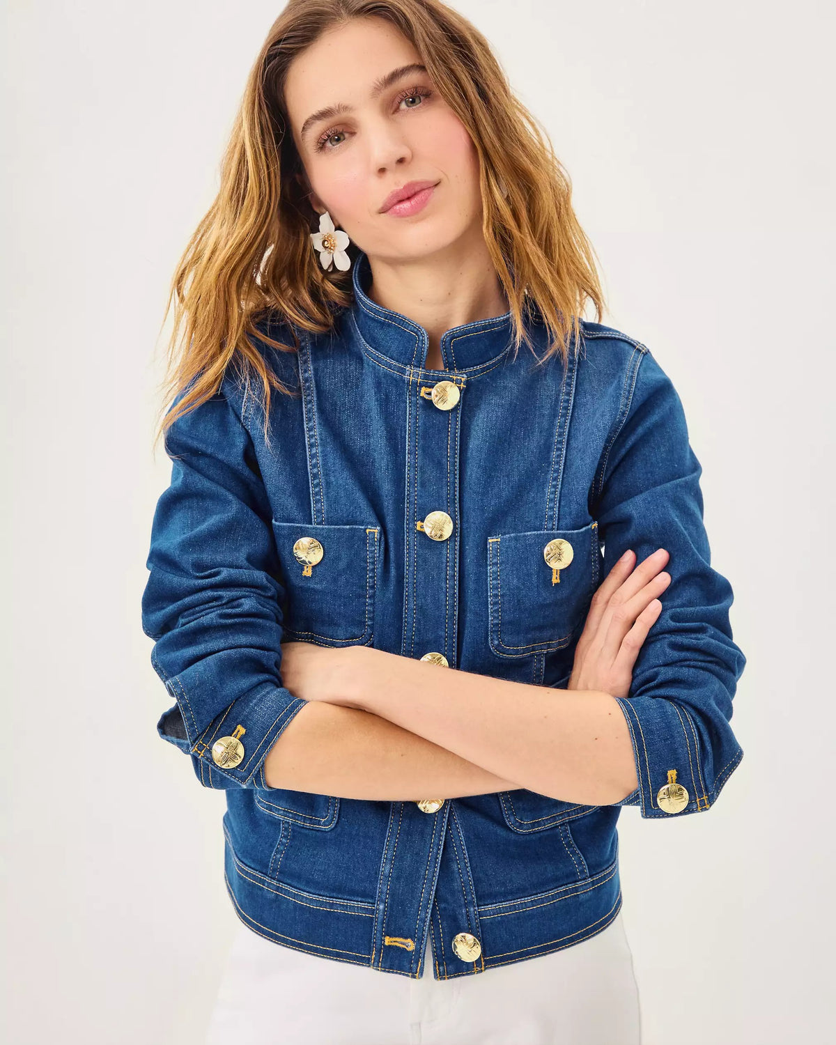 Shepa Denim Jacket | Lilly Pulitzer Women