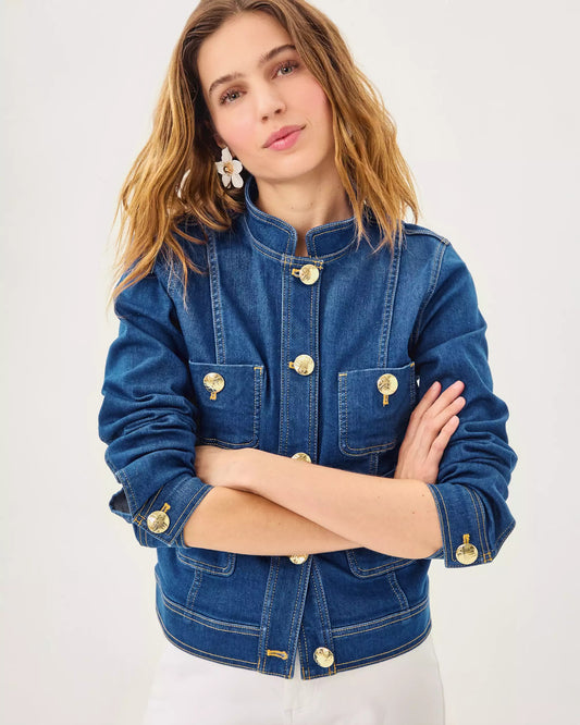 Shepa Denim Jacket | Lilly Pulitzer Women