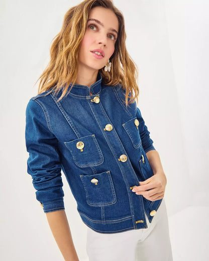 Shepa Denim Jacket | Lilly Pulitzer Women