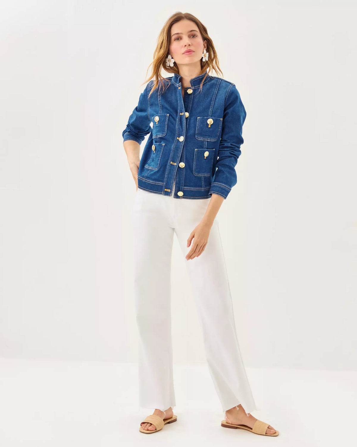 Shepa Denim Jacket | Lilly Pulitzer Women