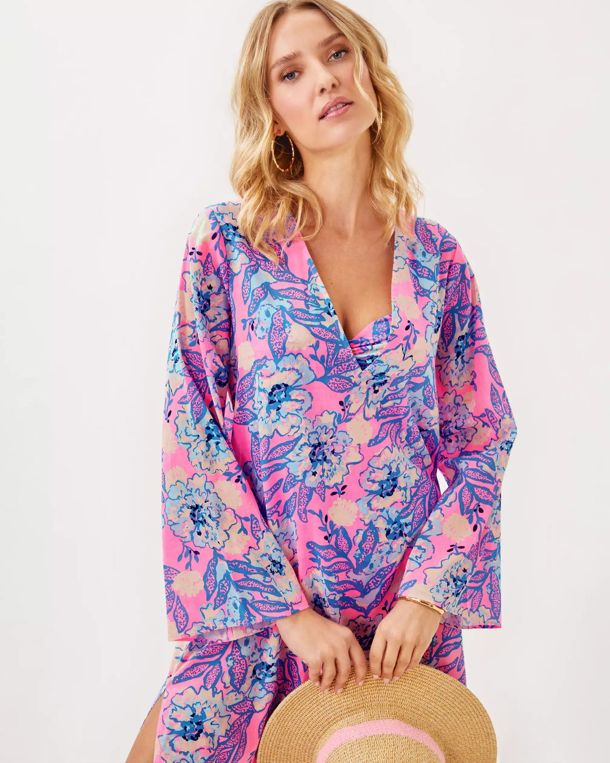 Perry Long Sleeve Maxi Cover-Up | Lilly Pulitzer Swim|Women