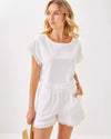 Resort White Lil Butterfly Pattern