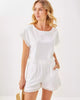 Resort White Lil Butterfly Pattern