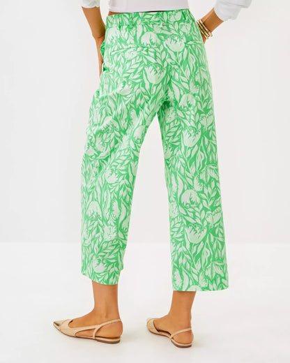 25" Mandalay Wide Leg Crop Pant | Lilly Pulitzer Women