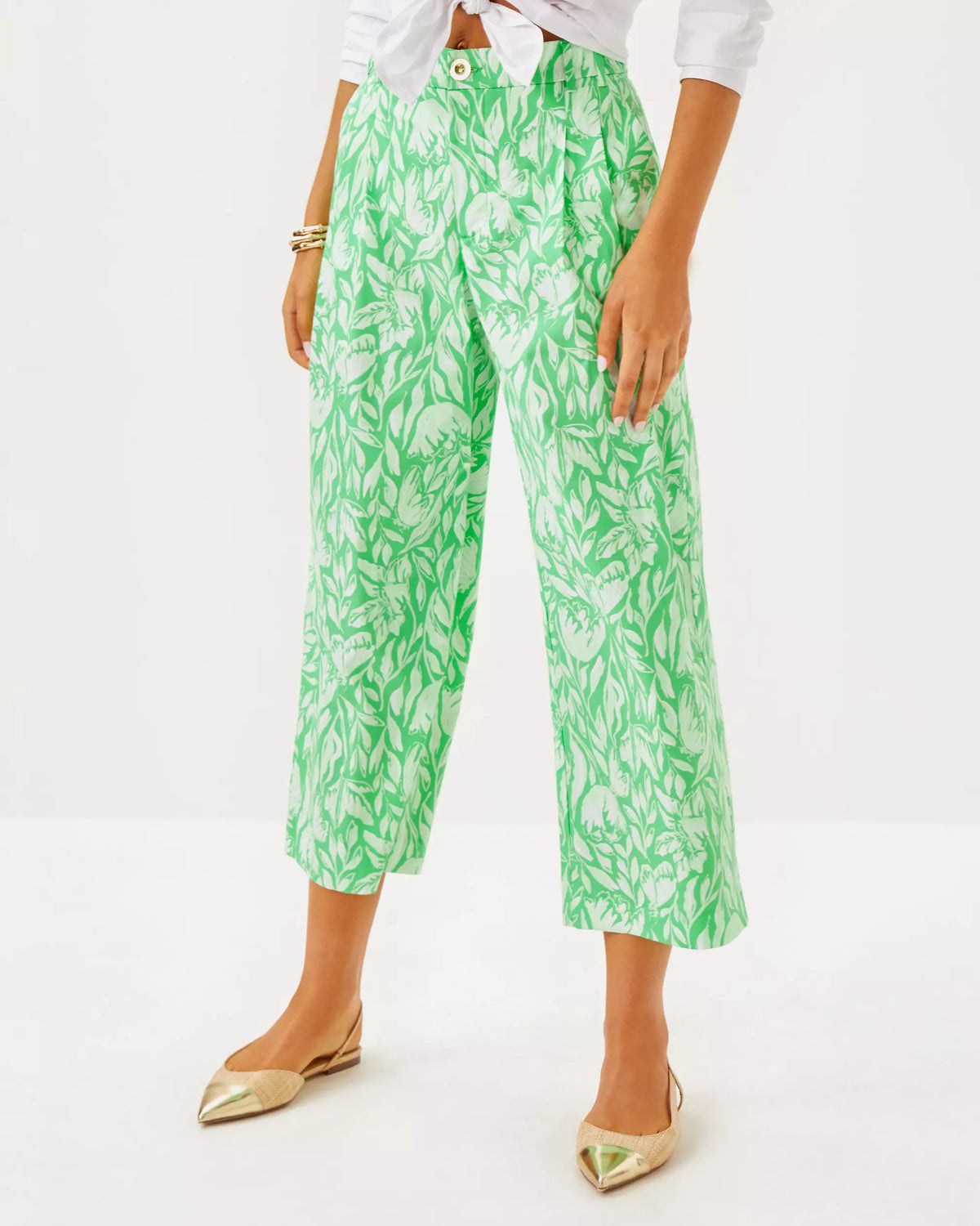 25" Mandalay Wide Leg Crop Pant | Lilly Pulitzer Women