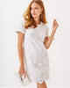 Resort White Passion Flower 3d Lace