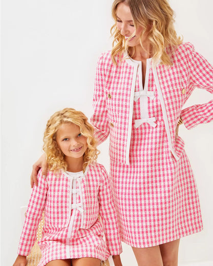 Girls Mini Rohana Boucle Jacket | Lilly Pulitzer Girls