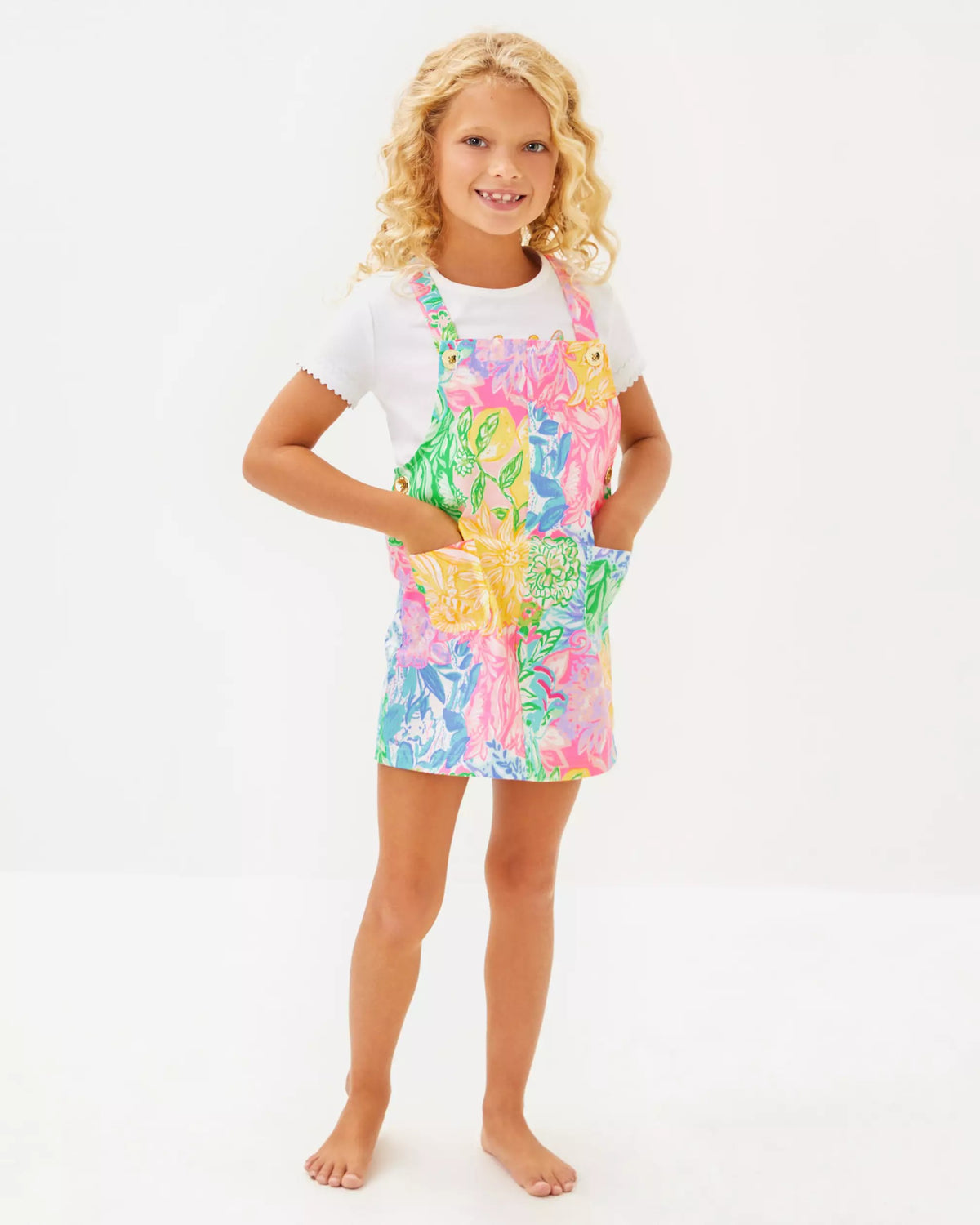 Girls Varney Overall Dress | Lilly Pulitzer Girls