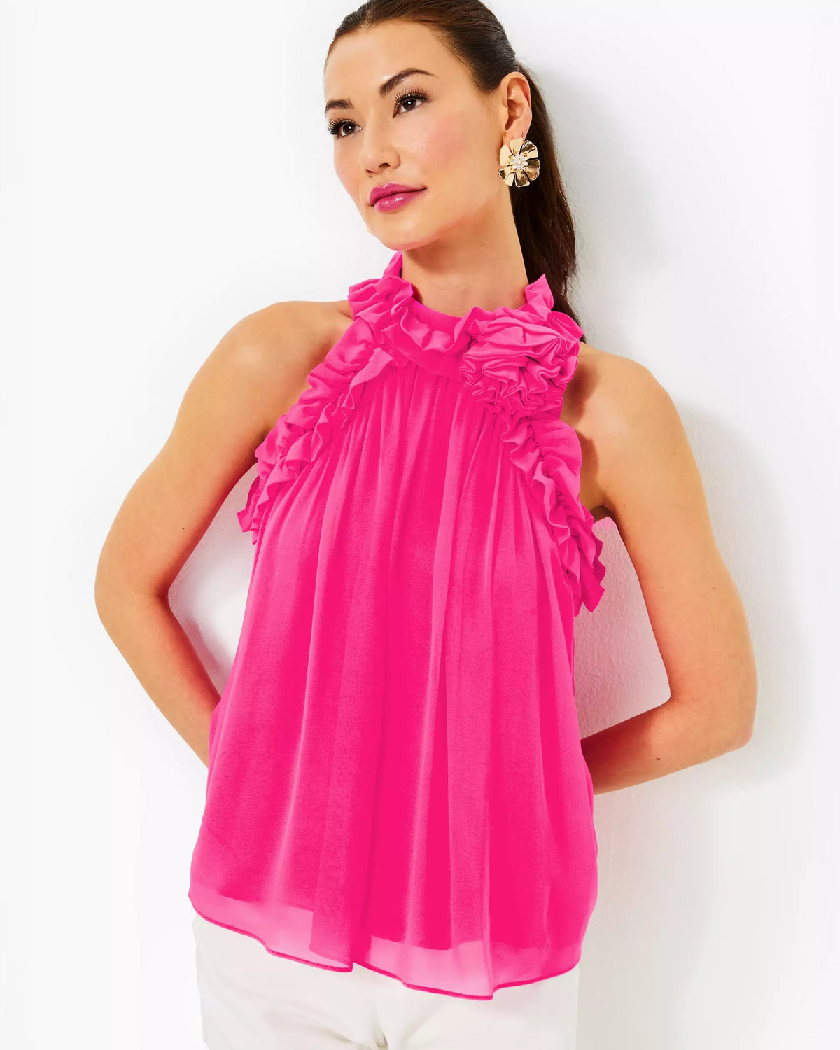 Florian Silk Top | Lilly Pulitzer Women