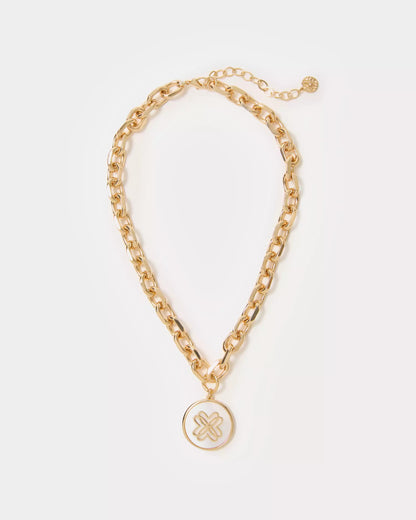 Logo Pendant Necklace | Lilly Pulitzer Accessories