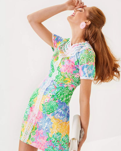 Mila Short Sleeve Shift Dress | Lilly Pulitzer Dresses|Women