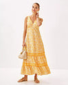Honeycomb Hideaway Honeycomb Engineered Woven Dres
