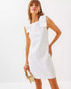 Resort White Pineapple Pucker Jacquard