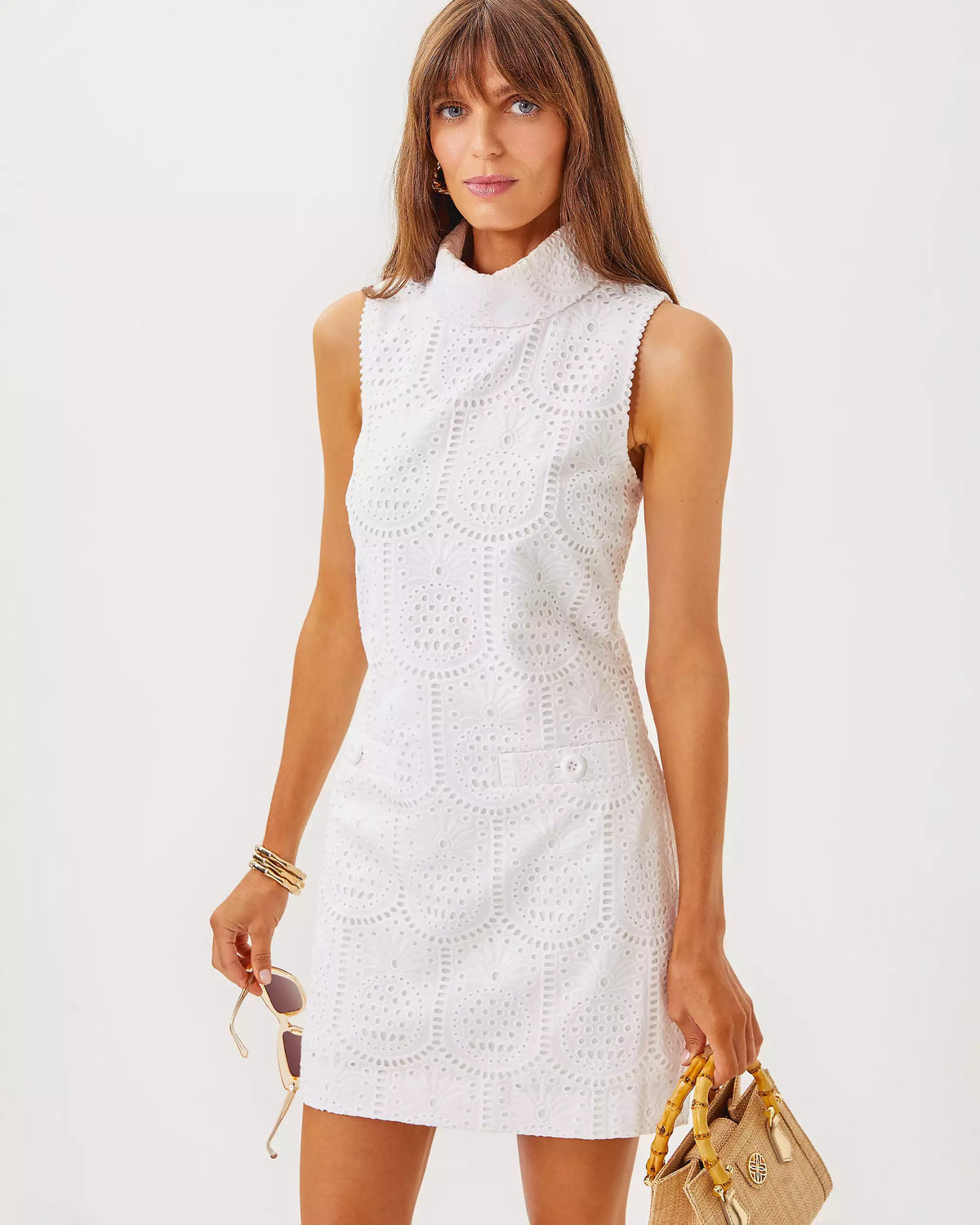 Zander Sleeveless Romper | Lilly Pulitzer Women|Dresses