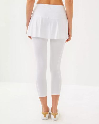 UPF 50+ Luxletic Game Point 24" Skirted High Rise Midi Legging | Lilly Pulitzer Active|Women