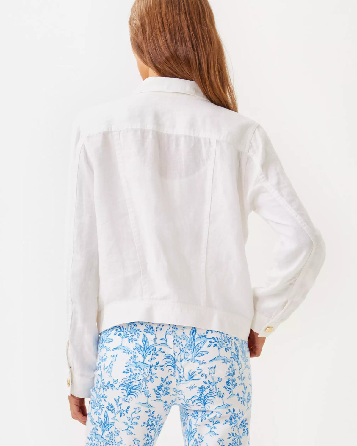 Seaspray Linen Jacket | Lilly Pulitzer Women