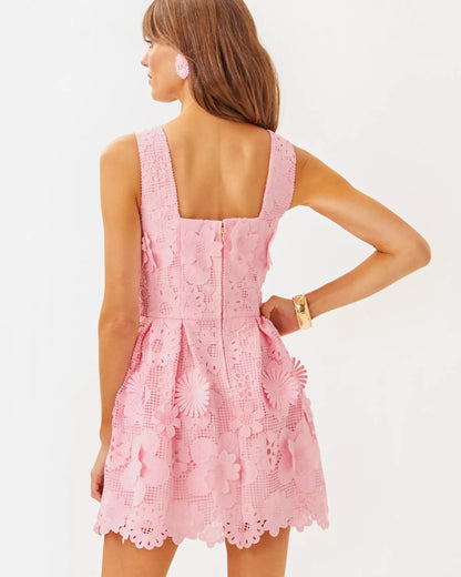 Cindy Skirted Lace Romper | Lilly Pulitzer Women|Dresses
