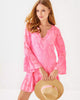 Resort White Tangerine Dream Poly Clip Jacquard