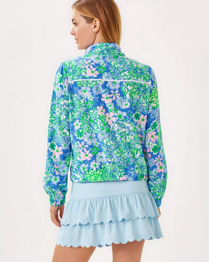 Luxletic Aegean Performance Half Zip Jacket | Lilly Pulitzer Active|Women