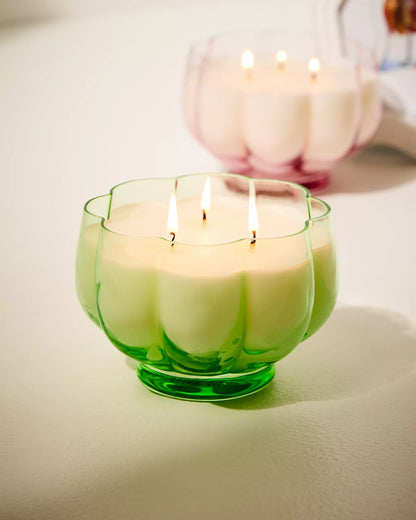 Glass Scallop Candle | Lilly Pulitzer Home