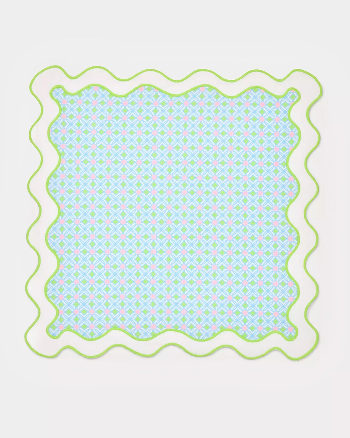 Printed Scallop Dinner Napkins | Lilly Pulitzer Home