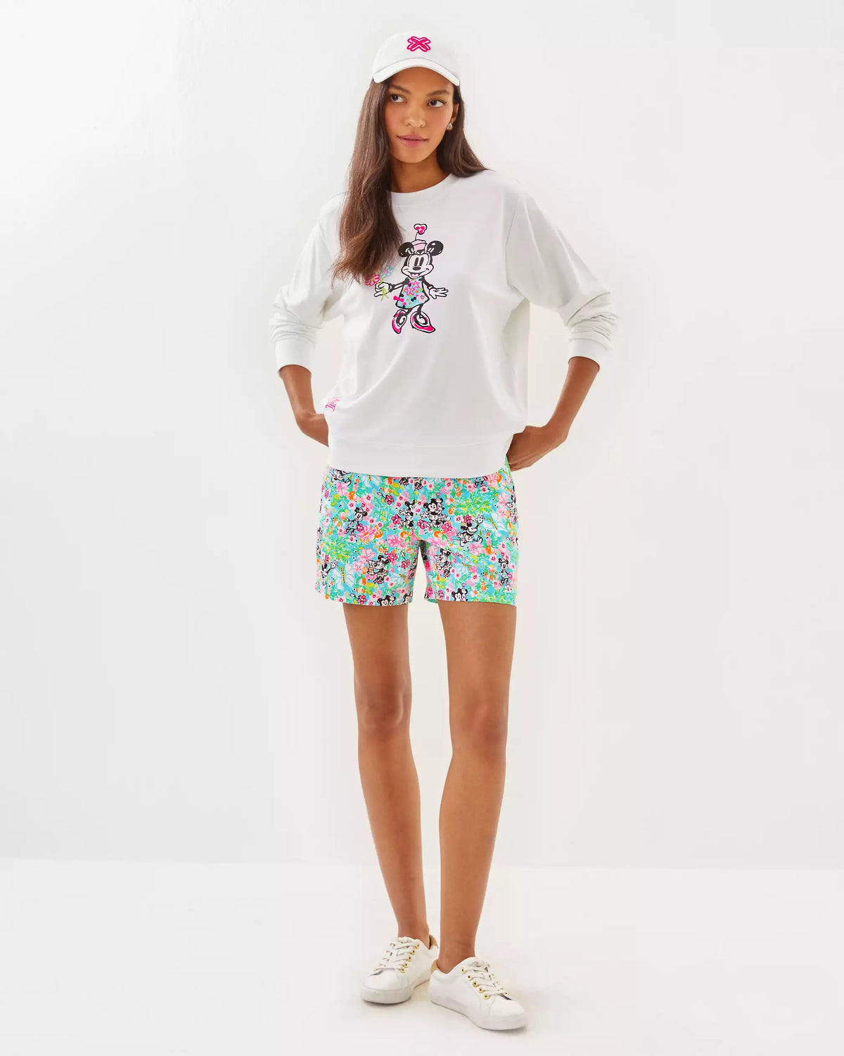 Lilly Hearts Disney 5" Callahan Mid Rise Short | Lilly Pulitzer Women