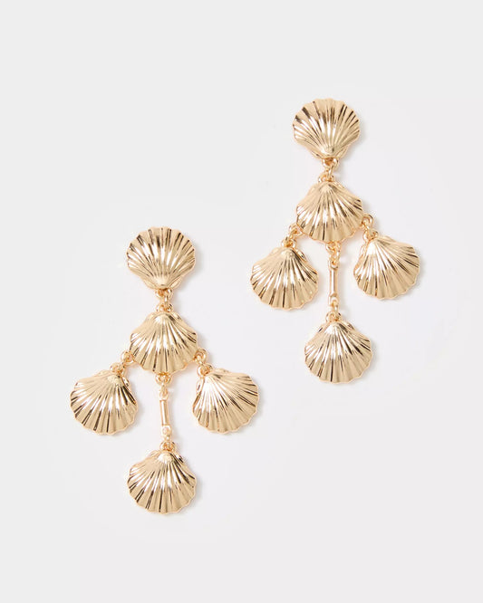 Cool As Shell Chandelier Earrings | Lilly Pulitzer Accessories