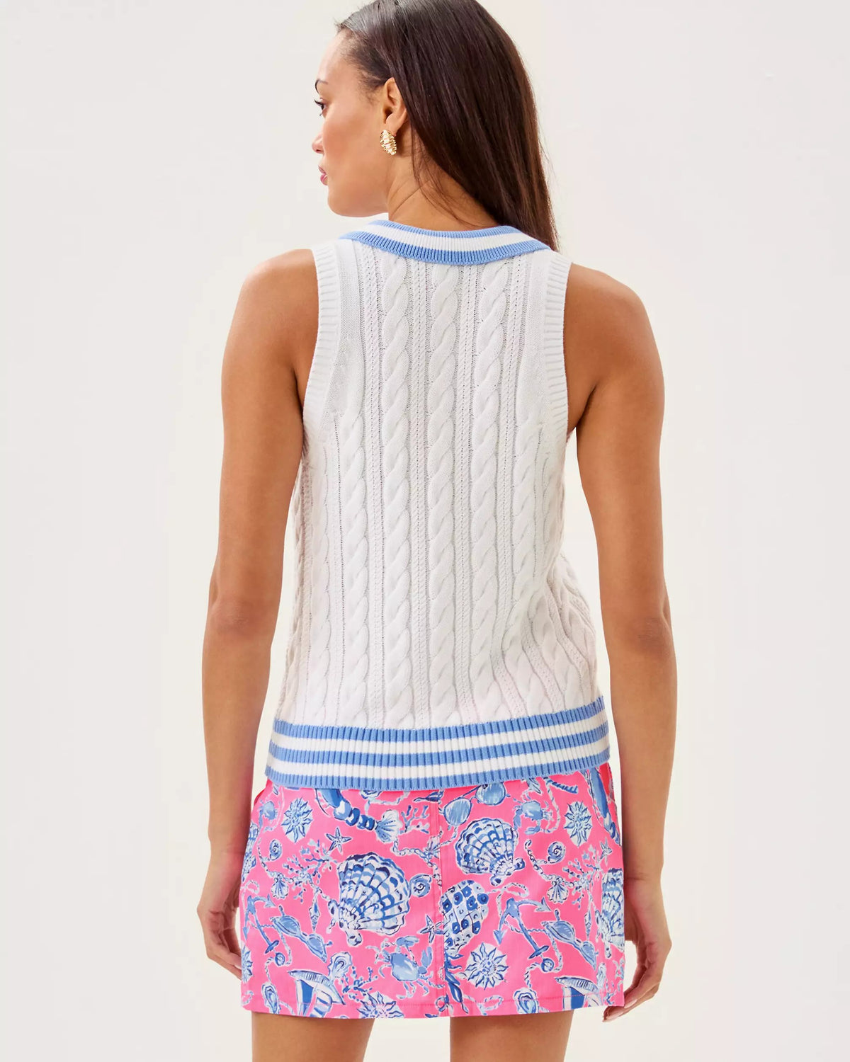 Suzette Polo Sweater Tank | Lilly Pulitzer Women|Active