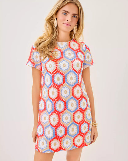 Leyla Crochet Shift Dress | Lilly Pulitzer Women|Dresses