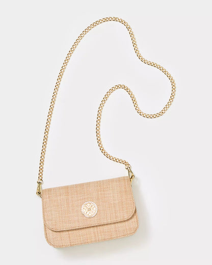 Paley Straw Shoulder Bag | Lilly Pulitzer Accessories