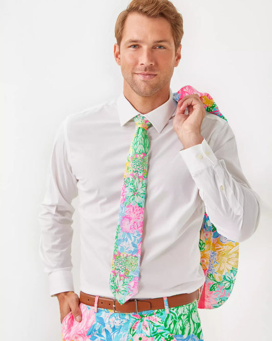 Men's Stuff Tie and Pocket Square Set | Lilly Pulitzer Men