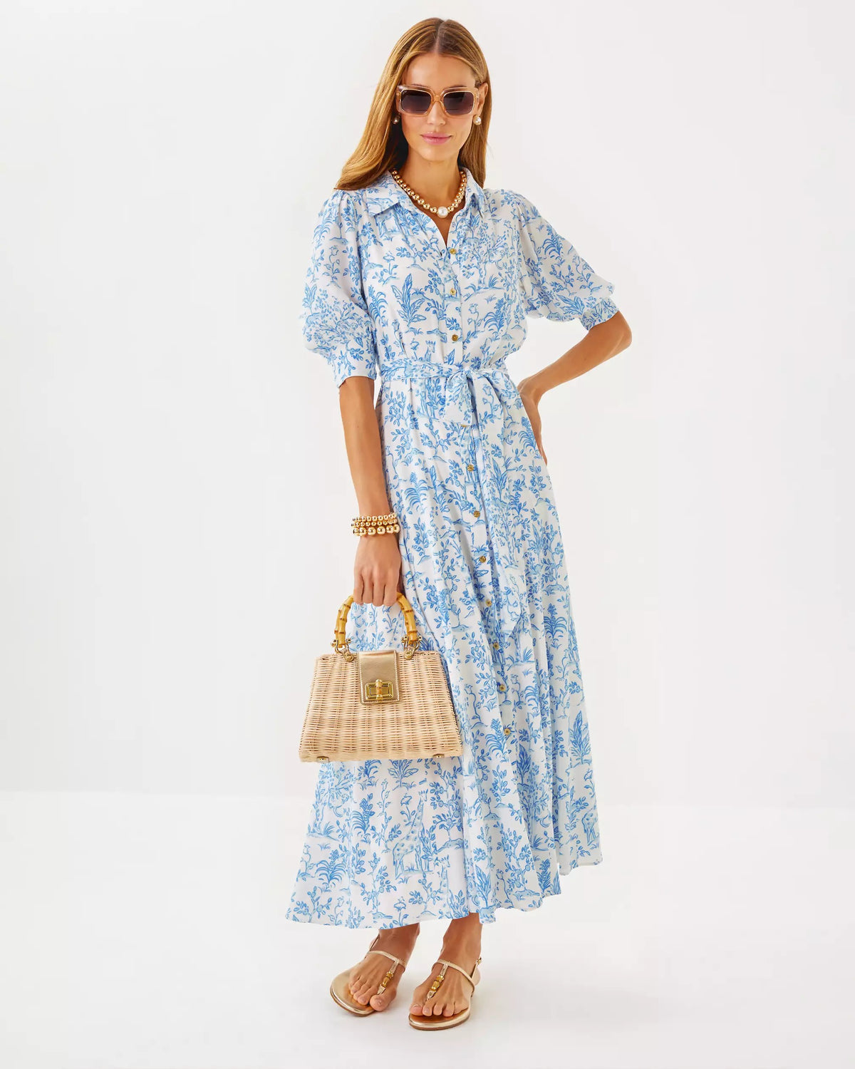 Larkyn Midi Shirtdress | Lilly Pulitzer Dresses|Women