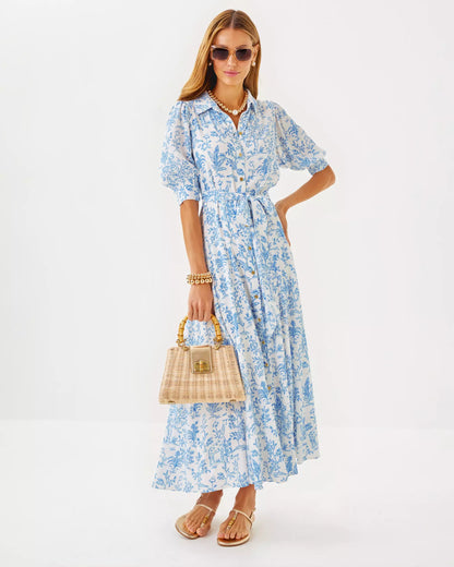 Larkyn Midi Shirtdress | Lilly Pulitzer Dresses|Women