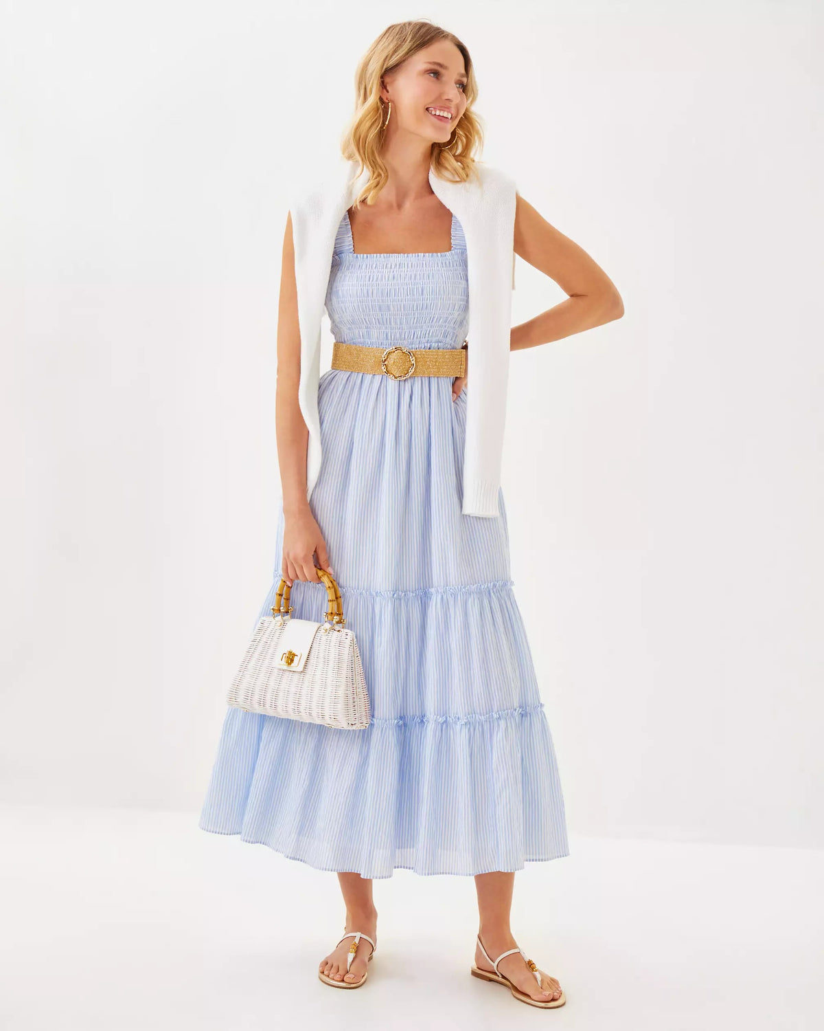 Hadly Smocked Maxi Dress | Lilly Pulitzer Dresses|Women