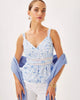 Sunwashed Blue Sunshowers Embroidery