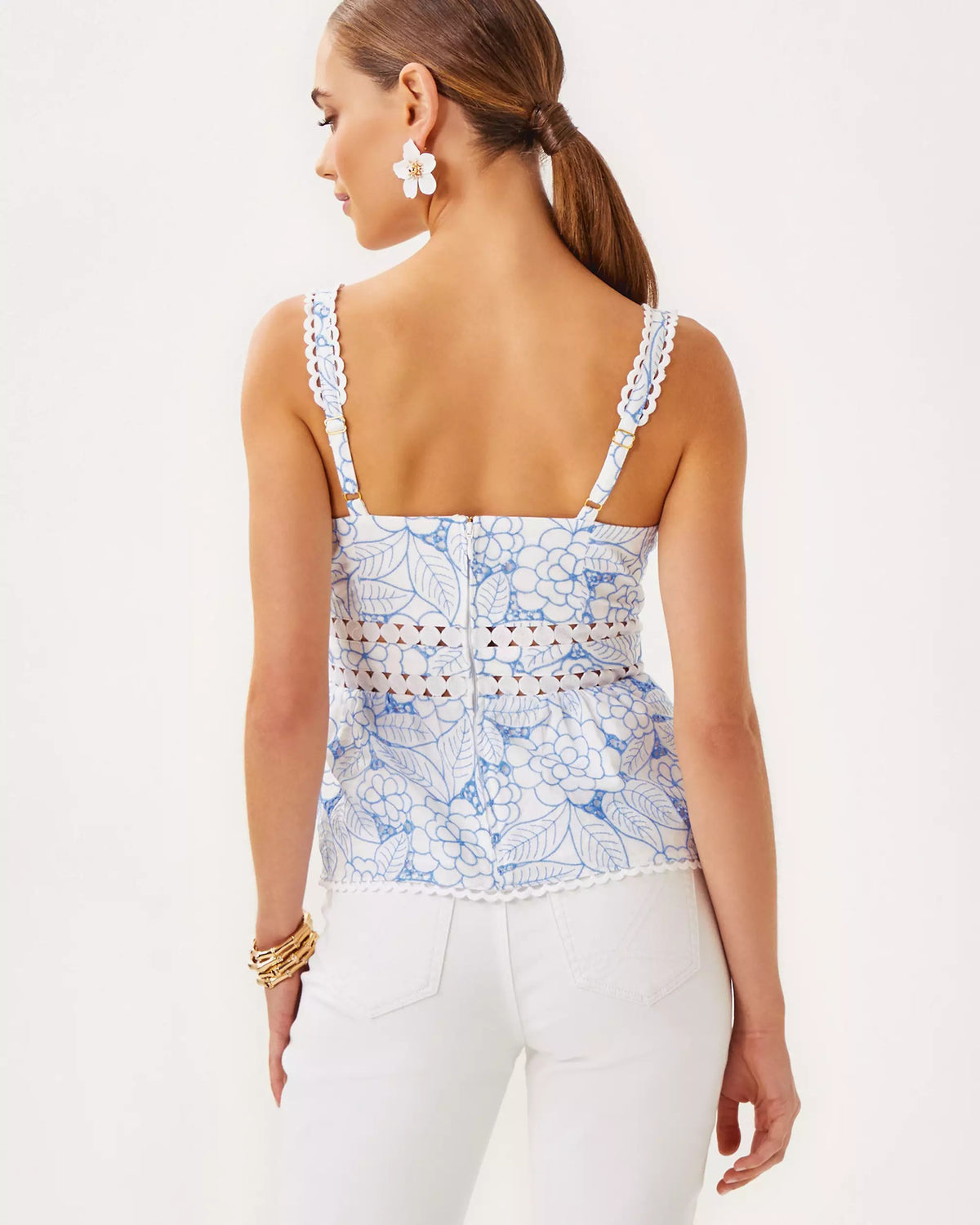 Tiah Eyelet Top | Lilly Pulitzer Women