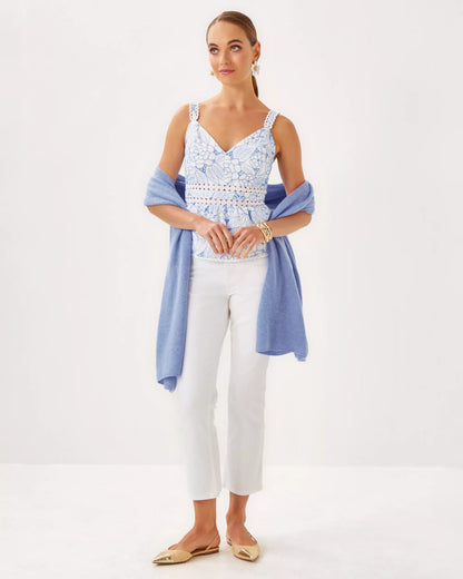 Tiah Eyelet Top | Lilly Pulitzer Women