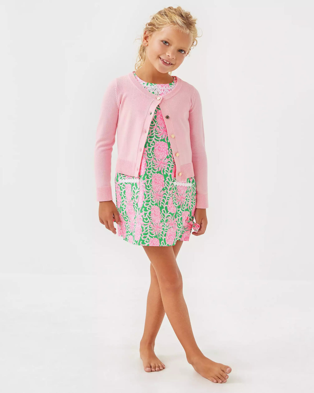 Girls Mini Amalia Cardigan | Lilly Pulitzer Girls