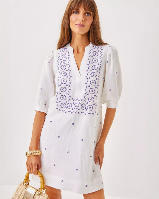 Mialeigh Linen Dress | Lilly Pulitzer Dresses|Women