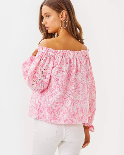 Jamielynn Off-the-Shoulder Top | Lilly Pulitzer Women