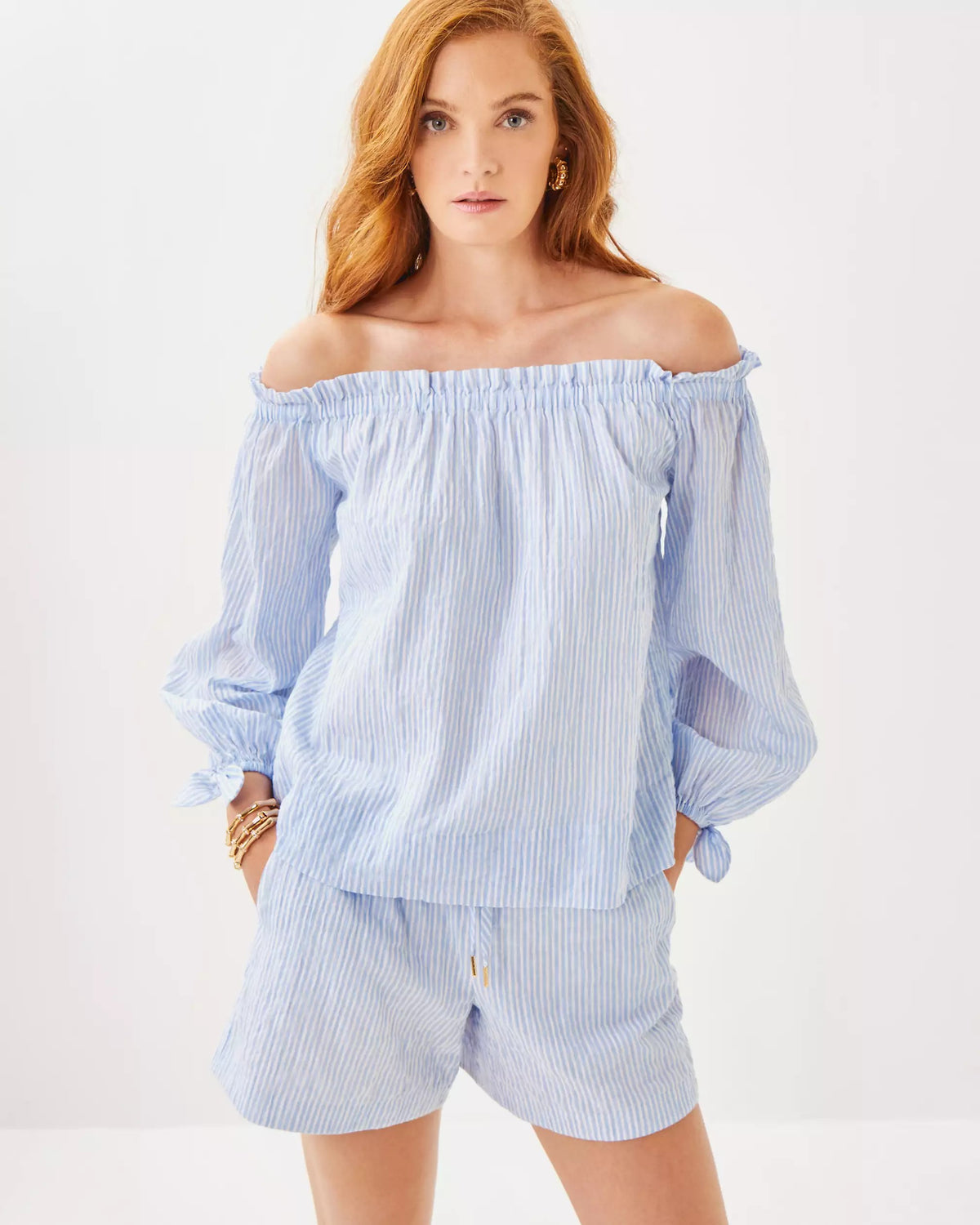 Jamielynn Off-the-Shoulder Top | Lilly Pulitzer Women