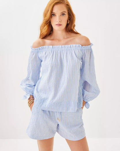 Jamielynn Off-the-Shoulder Top | Lilly Pulitzer Women