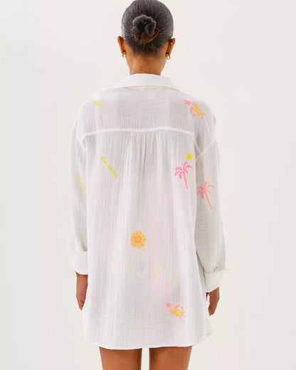 Kwitney Long Sleeve Cover-Up | Lilly Pulitzer Women|Swim