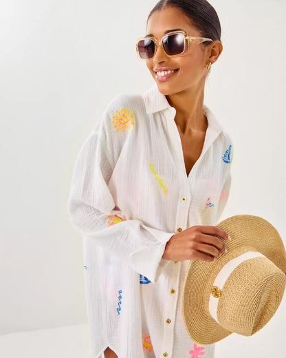 Kwitney Long Sleeve Cover-Up | Lilly Pulitzer Women|Swim
