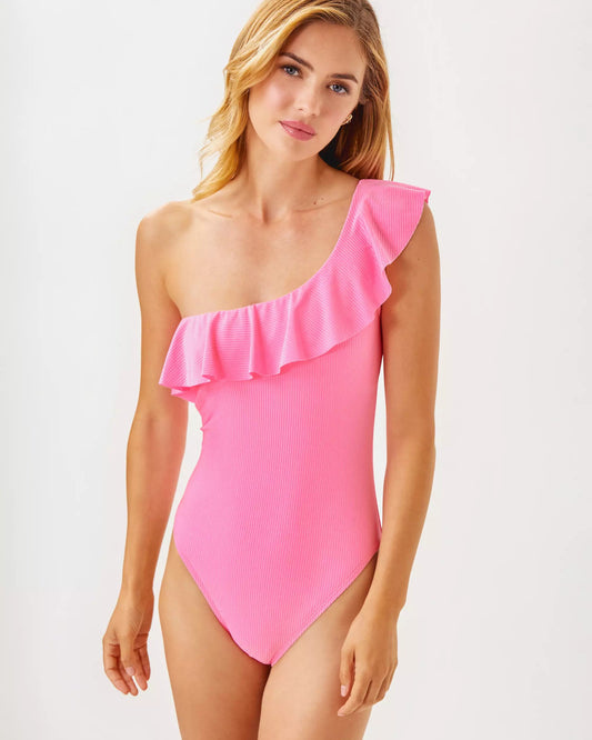 Caelum Ruffle One-Piece Swimsuit | Lilly Pulitzer Swim|Women