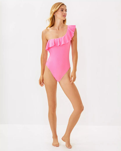 Caelum Ruffle One-Piece Swimsuit | Lilly Pulitzer Swim|Women