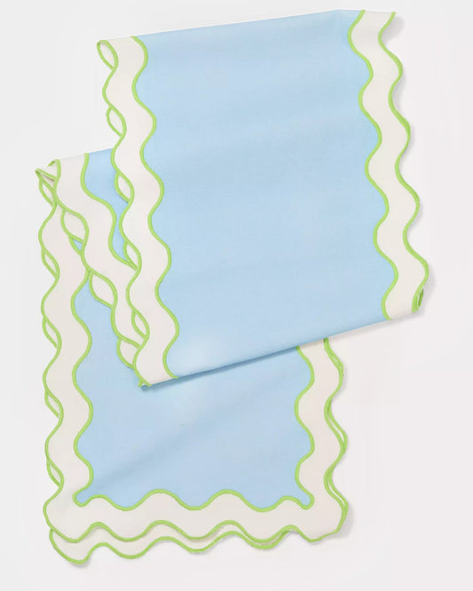 Scallop Table Runner | Lilly Pulitzer Home