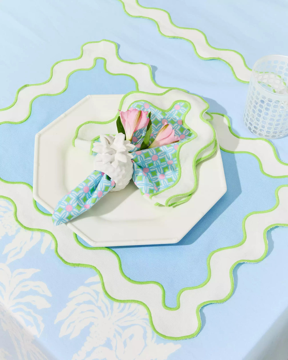 Scallop Placemats | Lilly Pulitzer Home